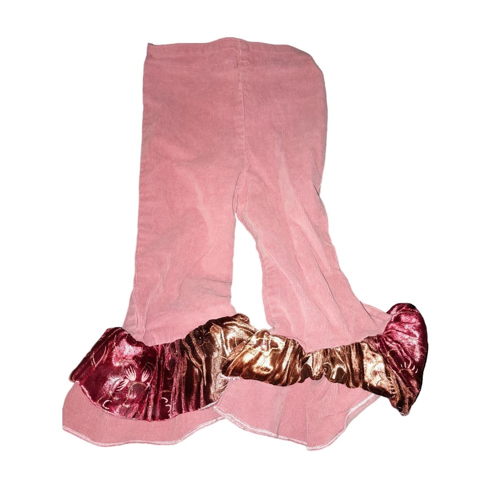 HAUTE BABY GIRLS FLARED CORDUROY PANTS 24 MONTHS